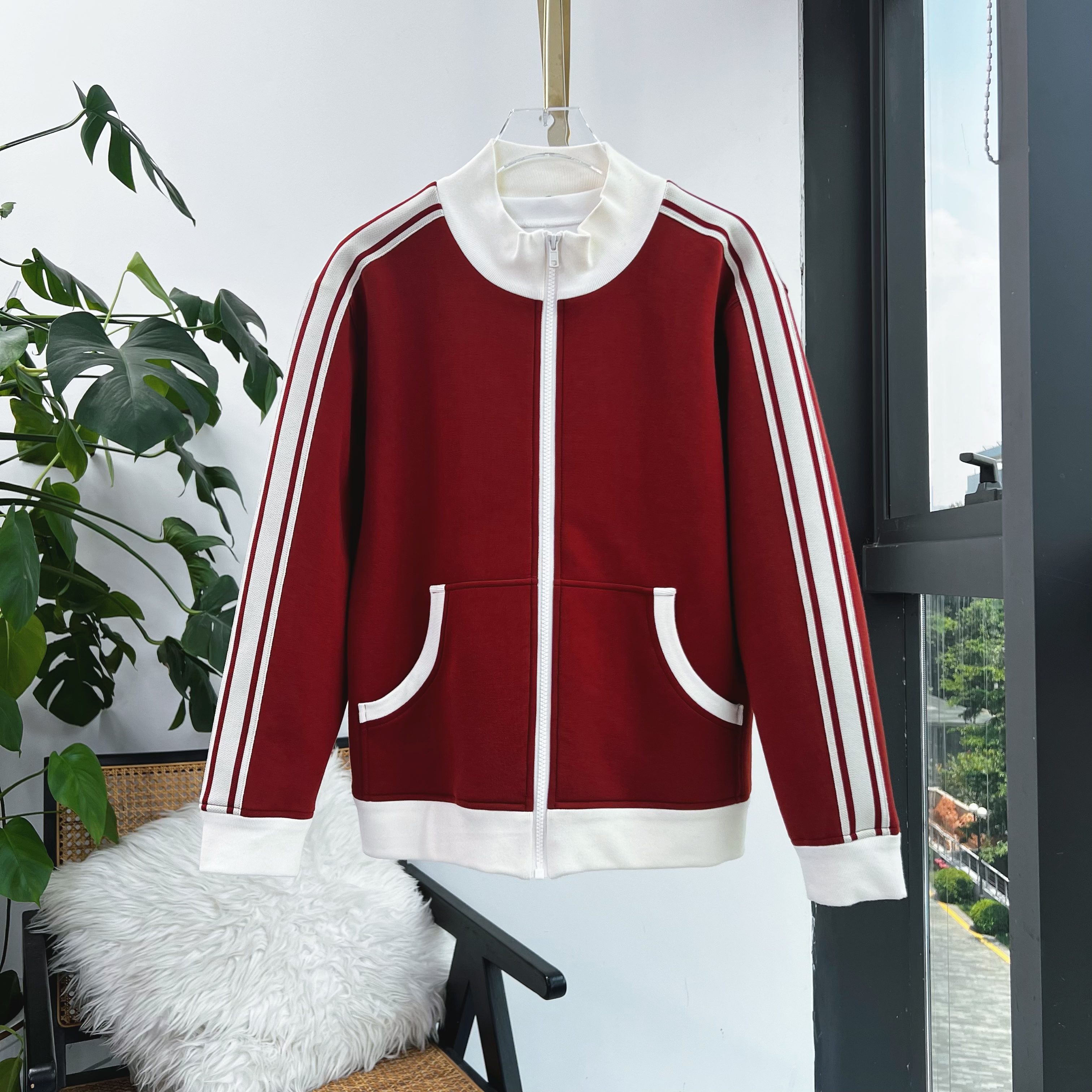 【Nora&Miya】“意大利的秋与冬”系列出口柔棉正肩卫衣外套/夹克