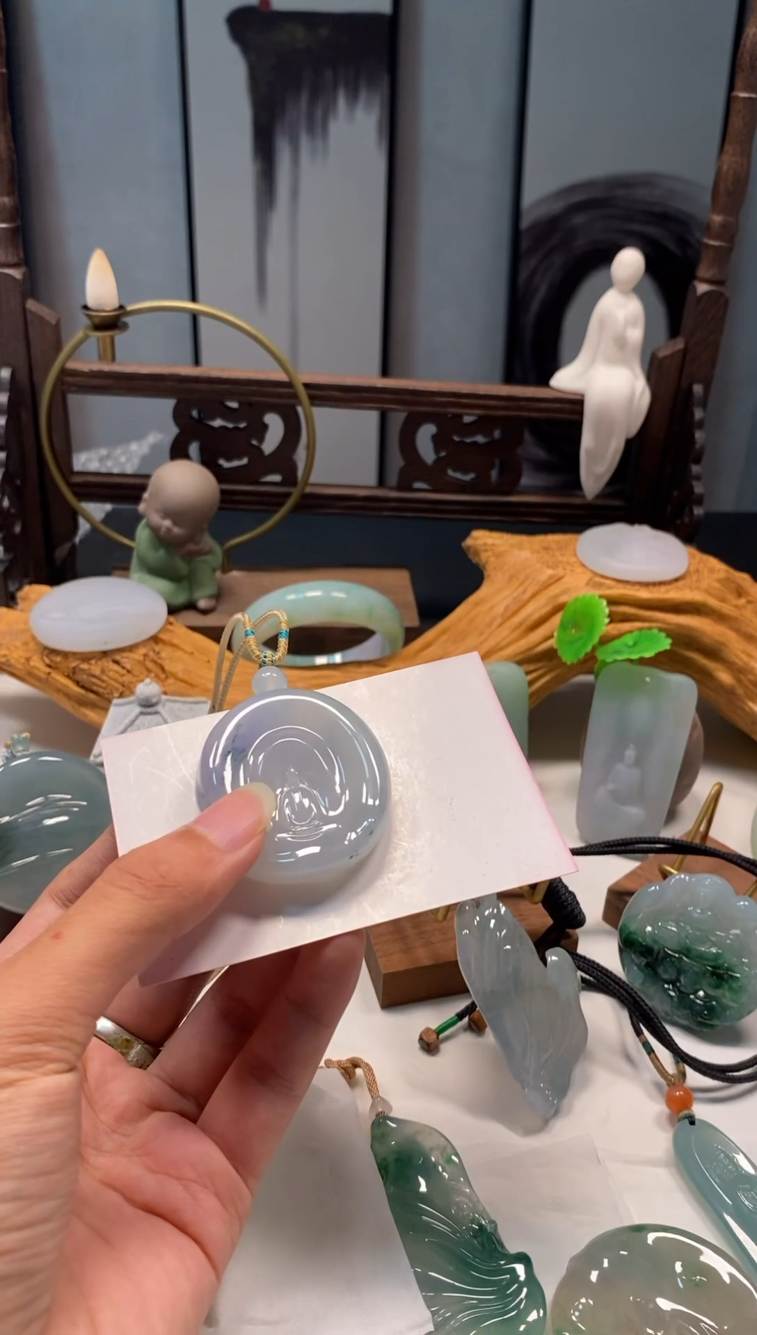 【闪购商品】翡翠颈饰未镶嵌1