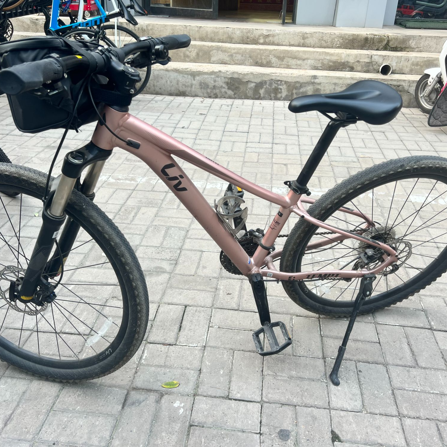 捷安特tempt2山地自行车，xs码，22年，九新