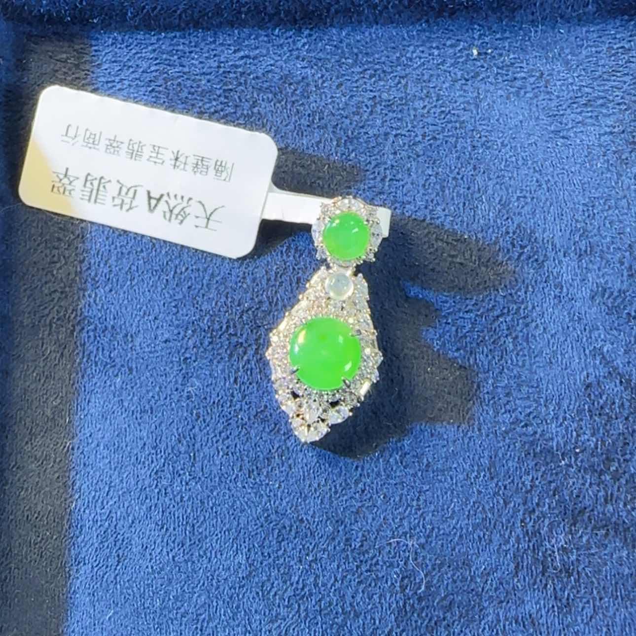【闪购商品】翡翠颈饰银S925镶嵌