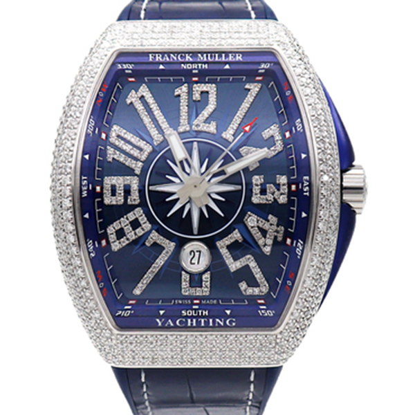 99新 Franck Muller/法兰克穆勒 老佛爷/法穆兰V45后钻/空白全套