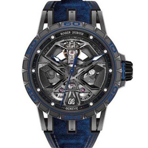 99新 ROGER DUBUIS/罗杰杜彼 老佛爷/罗杰杜彼0749/自动/20年全套