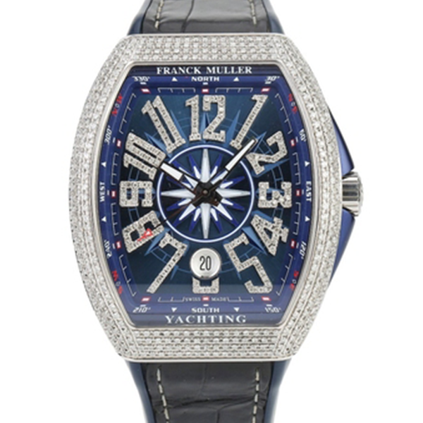 99新 Franck Muller/法兰克穆勒 老佛爷/法兰克穆勒V41后钻/空白