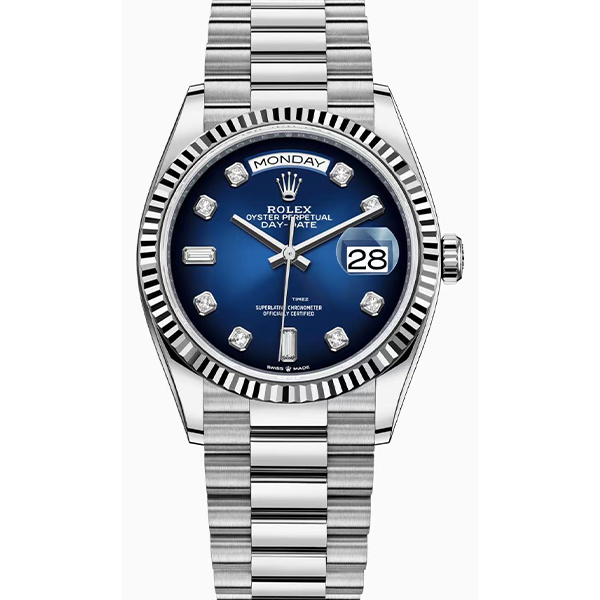 99新 Rolex/劳力士 老佛爷/劳力士128239/自动/21年全套/36mm