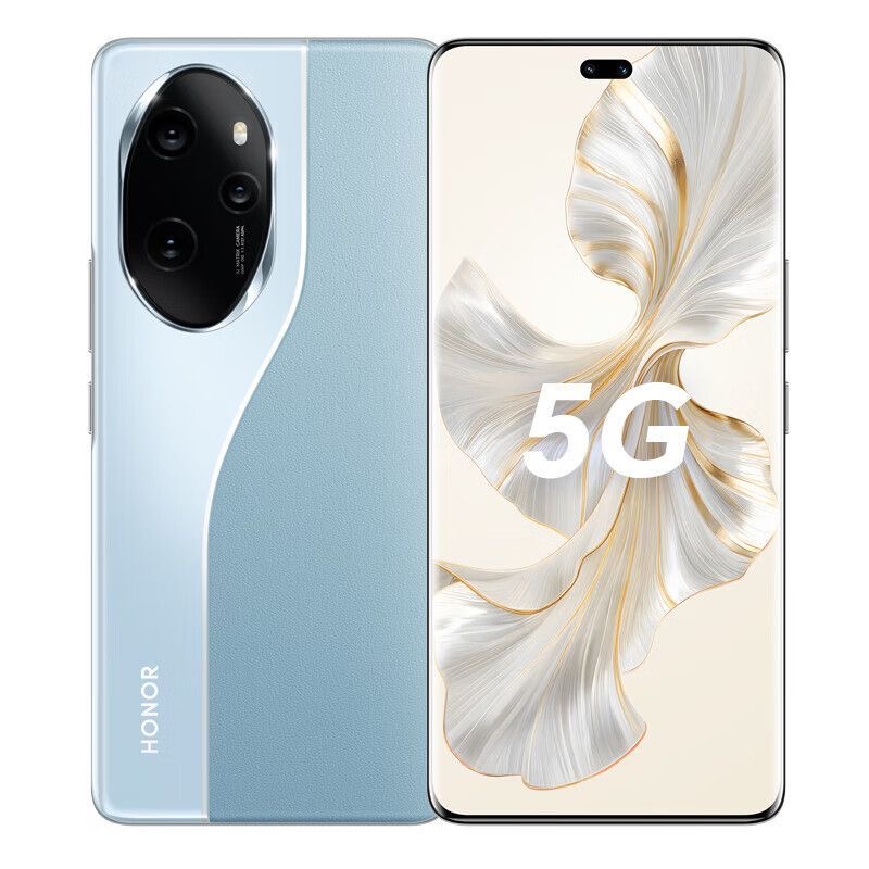 99新 honor/荣耀 100Pro手机二代骁龙8曲屏5G无线充电二手手机