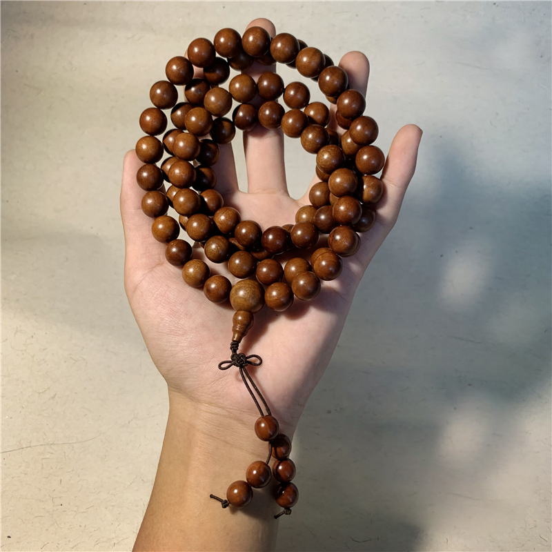 雷击枣木 手串 念珠 盘玩 佩戴尺寸8mm 81颗