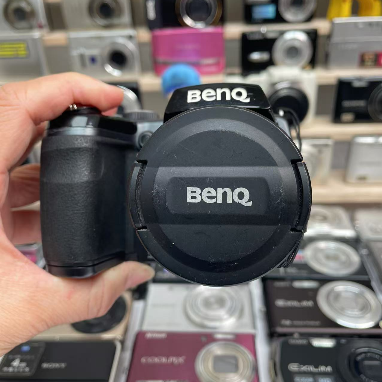 9新 Benq/明基 明基GH700 21倍长焦 数码CCD相机 全套配件 福利价