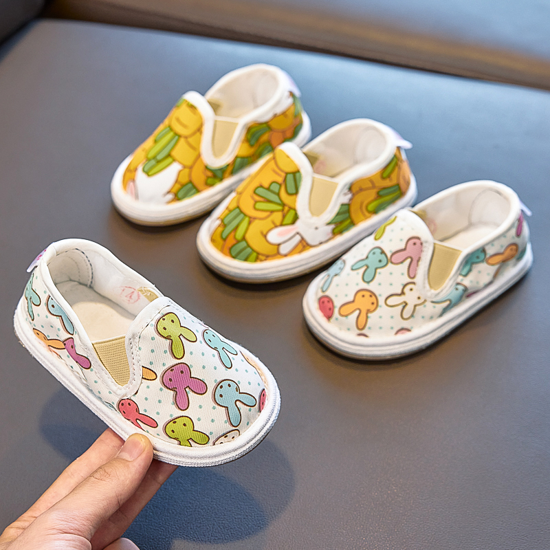 儿童手工布鞋婴幼儿老北京千层底男女宝宝鞋子1-4岁单鞋软底秋C19