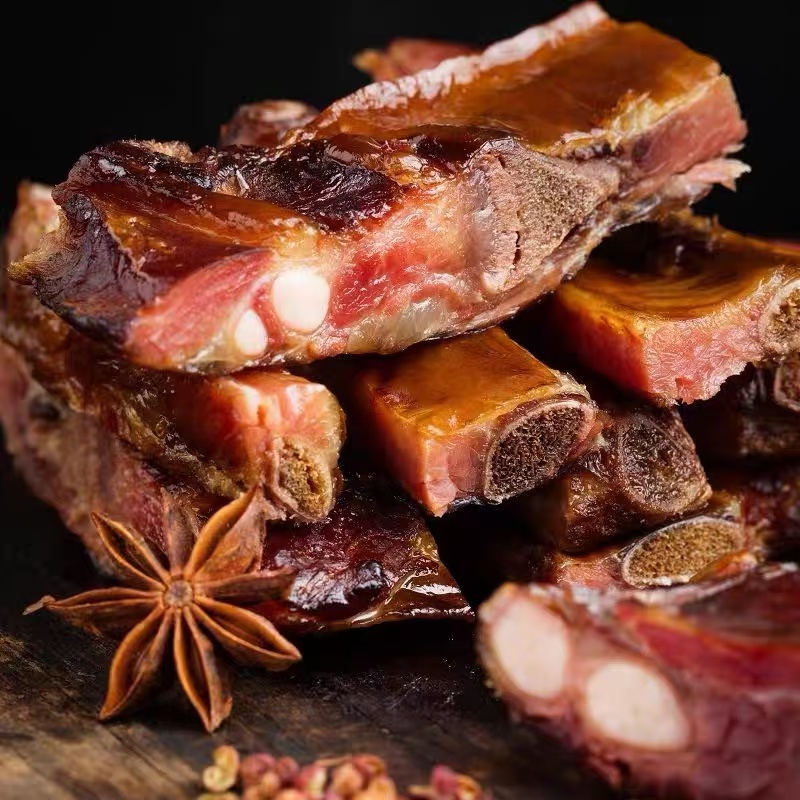 【5斤福利】CS湖北恩施烟熏跑山猪腊排骨云贵川渝土特产 小排腊排骨