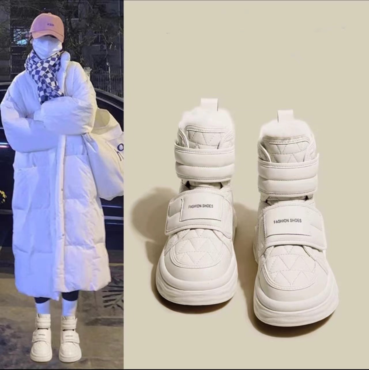 回力瑞雪地靴女2023新款冬季加绒女靴子防水防滑加厚保暖东北棉鞋