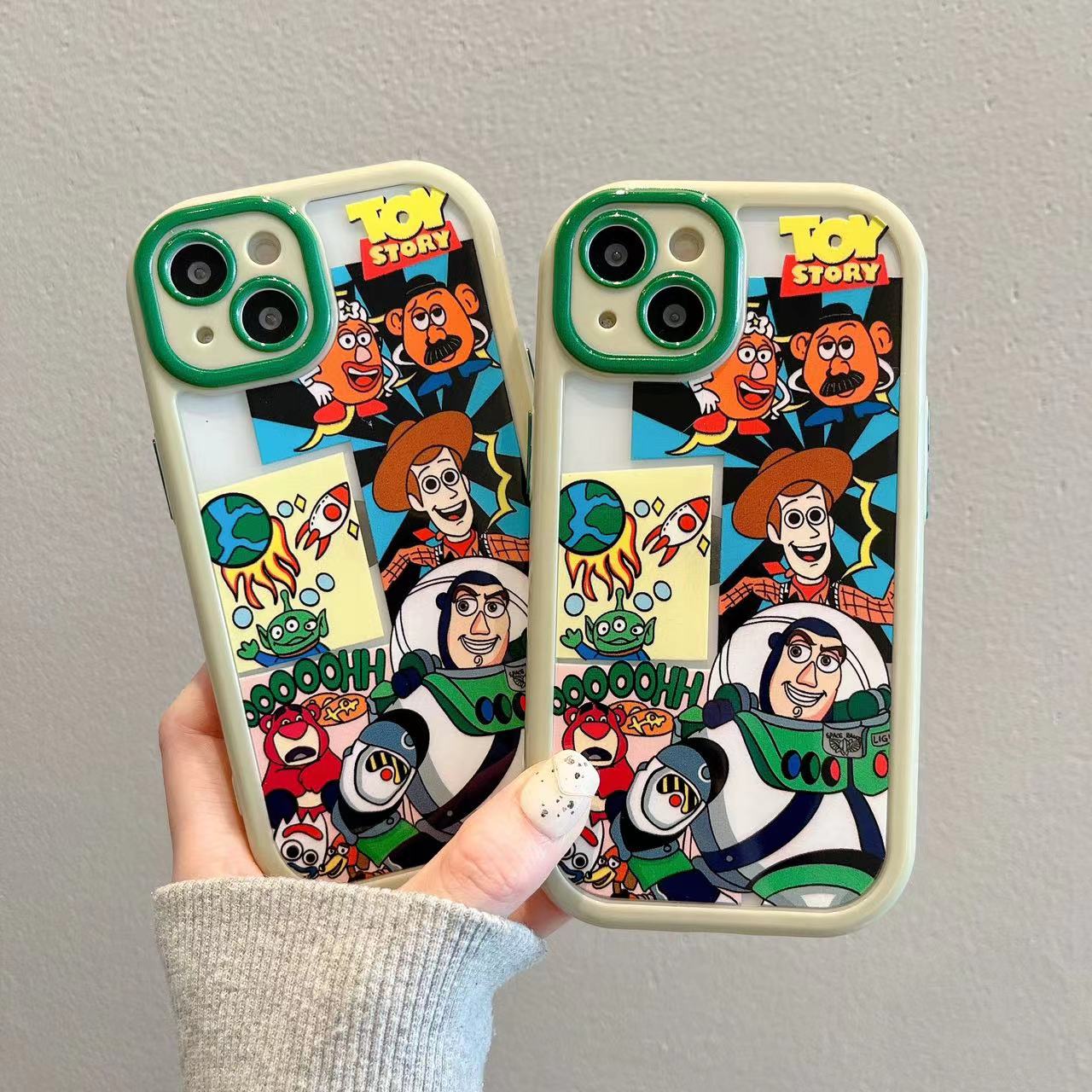 可爱巴斯总动员适用苹果14手机壳新款iphone13promax硅胶全包12女