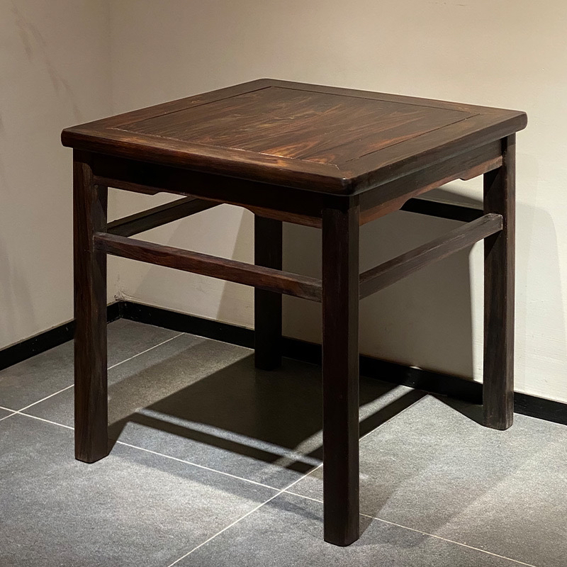 阔叶黄檀58高小四方桌家用