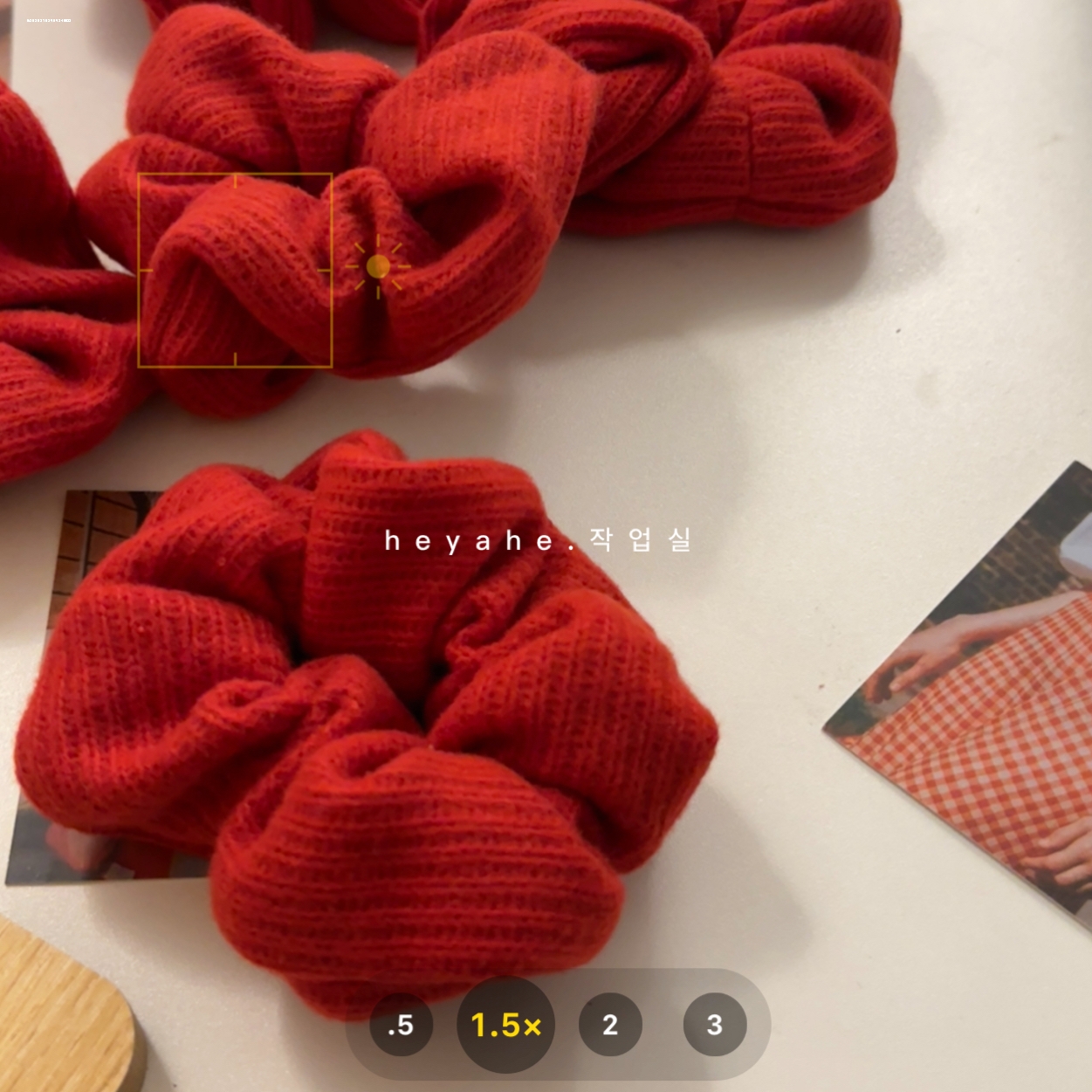 新款时尚毛线条纹大肠发圈头绳发饰显白耐用小众发绳设计百搭扎发