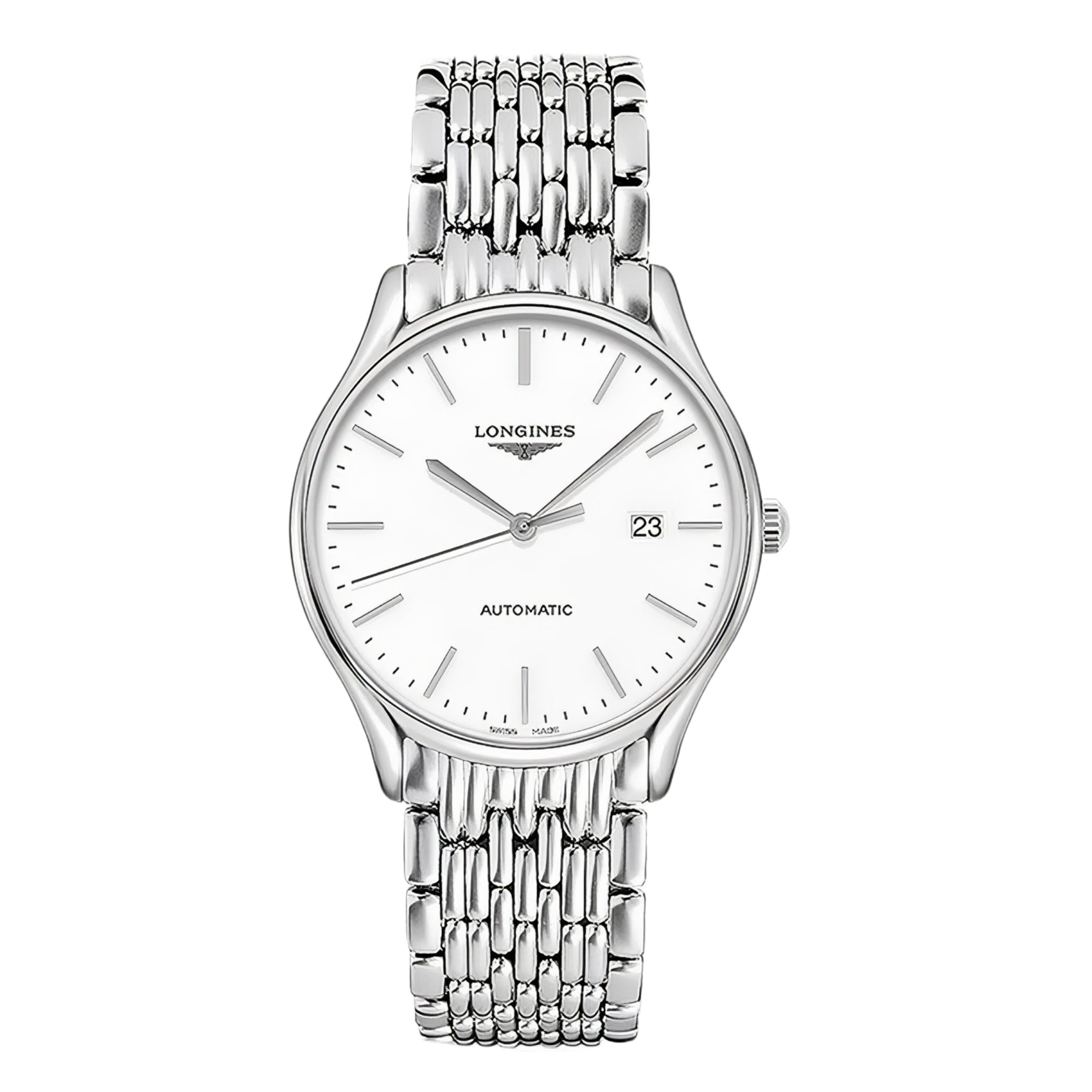99新 Longines/浪琴 余/律雅961条钉白/表径40mm/男士