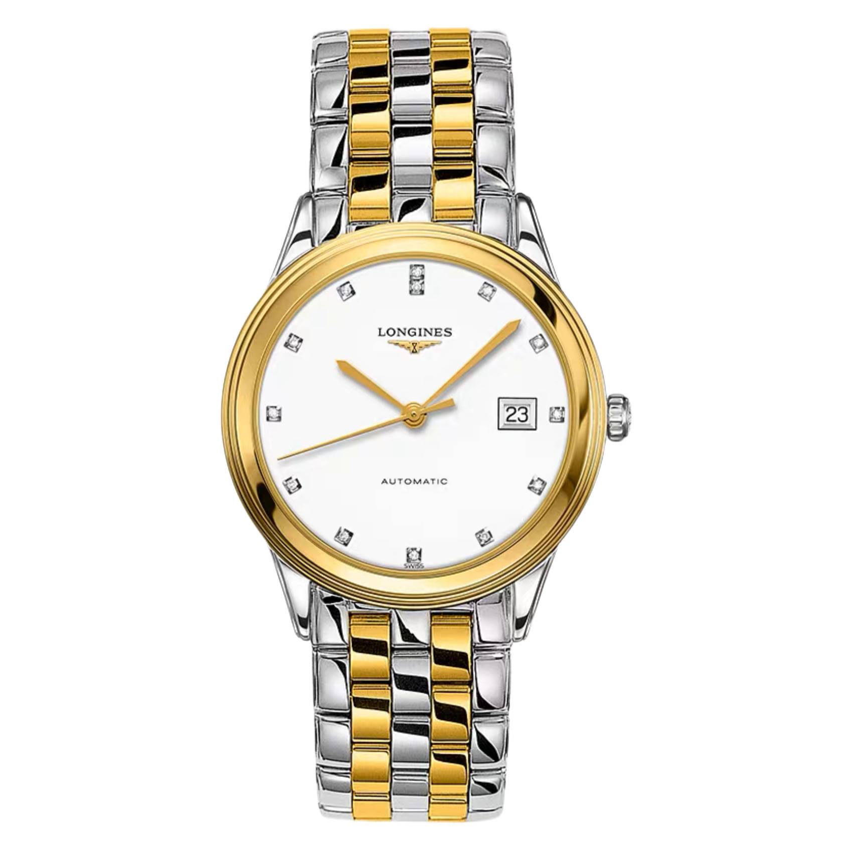 99新 Longines/浪琴 华/军旗984钻石金边/表径40mm/优雅