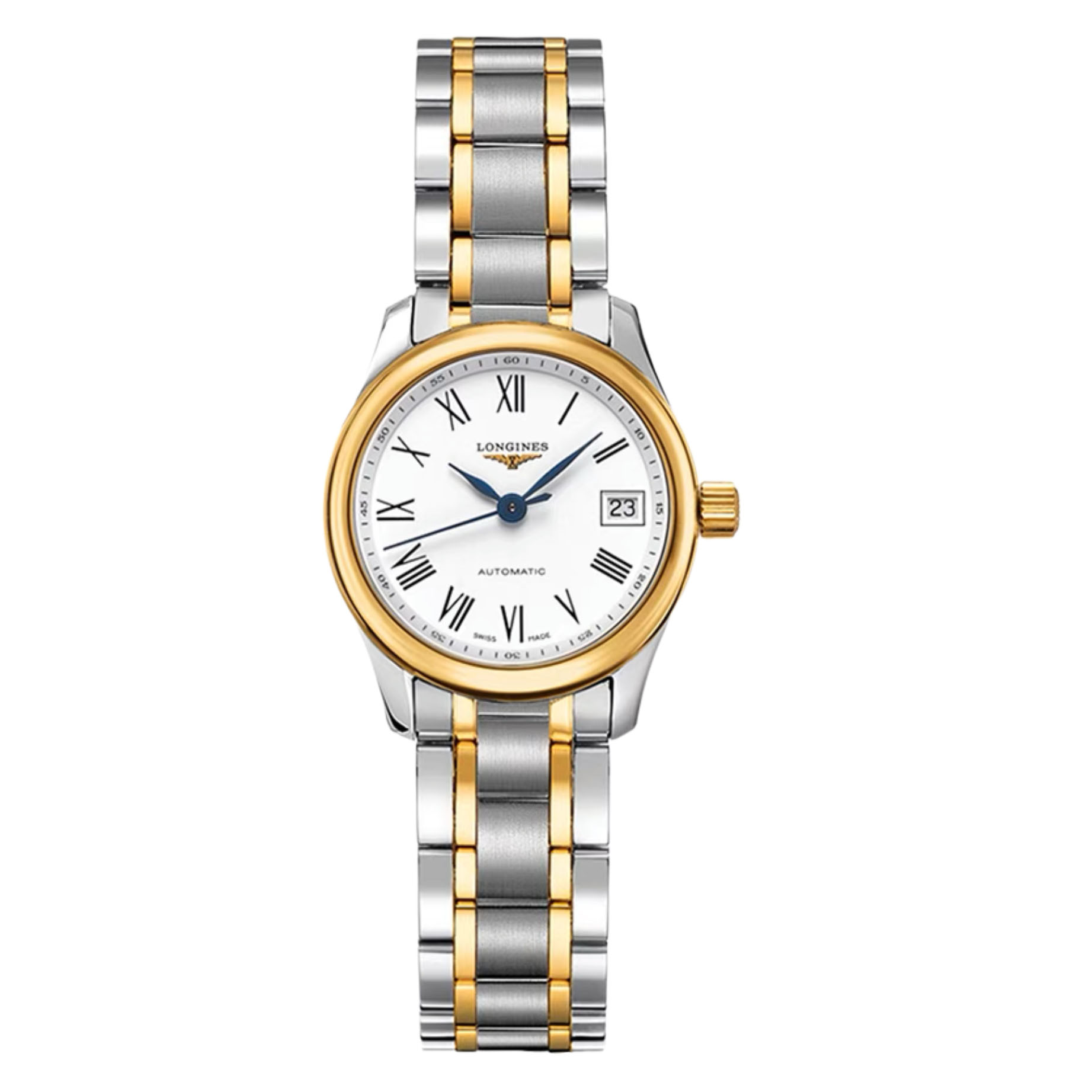 99新 Longines/浪琴 壹/名匠128罗马金/公价21000/表径25.5/女士/