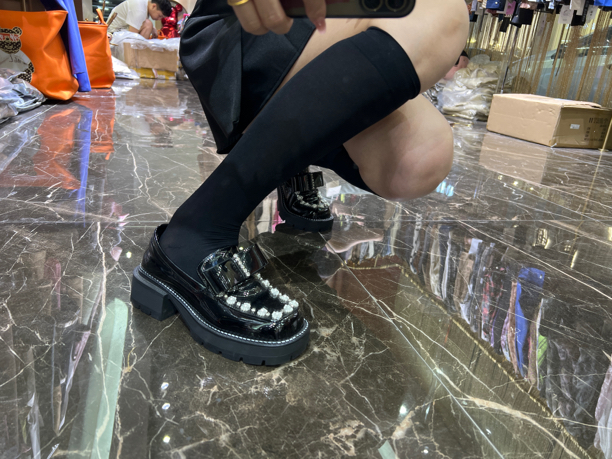 大佳闺绣强推～～小腿袜不下掉不下滑高弹2双装