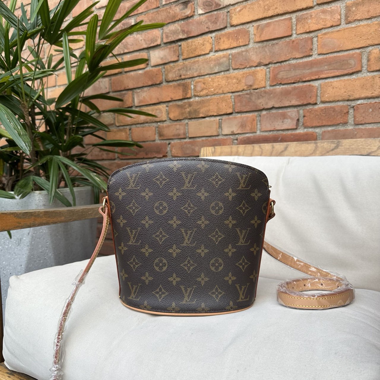 95新 LouisVuitton/路易威登 LV老花酒壶包