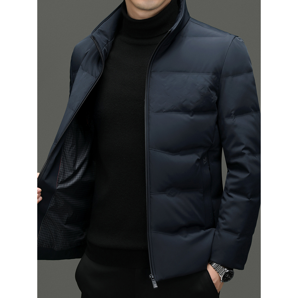 波司登羽绒服男2023冬季新款短款中年商务爸爸冬装保暖休闲男士外