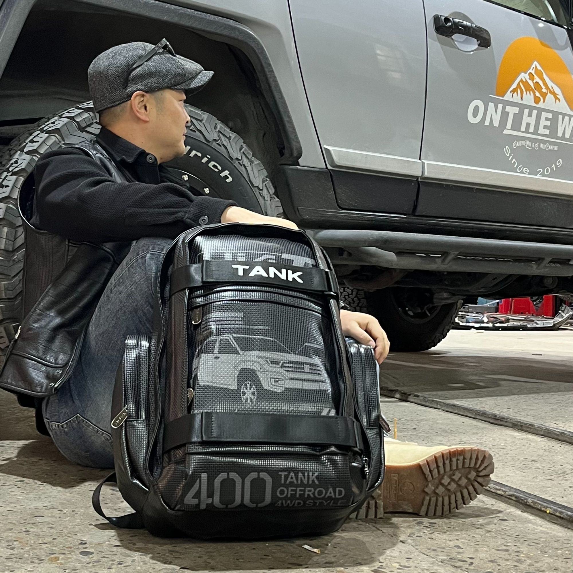 TANKHi4T坦克400定制款双肩背包防水多功能旅行商务越野多功能包