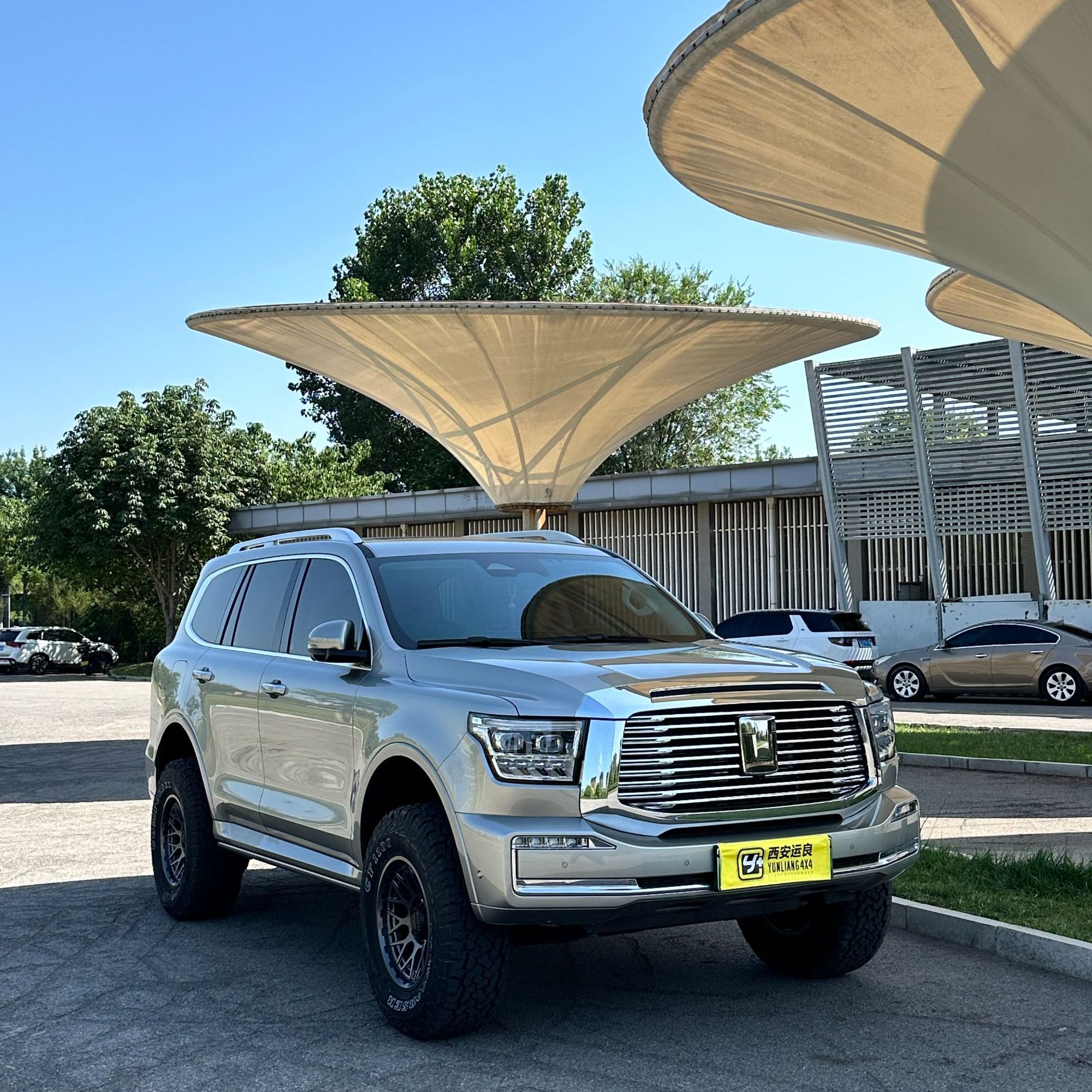 坦克500hi4t科曼K-MAN电控氮气减震DTP-E电控可调改装沙漠越野