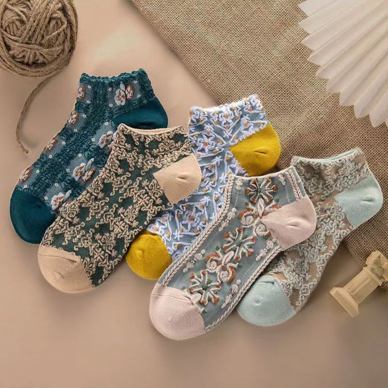 可爱女款袜子花边女