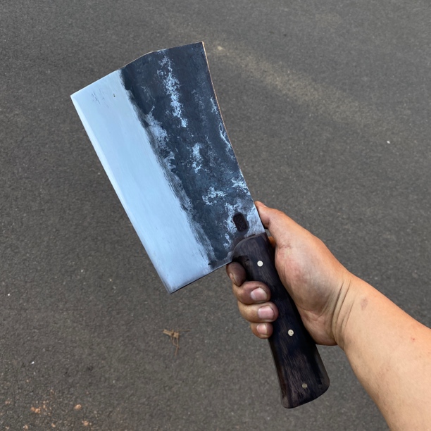 夹钢斩骨刀菜刀刀具商用