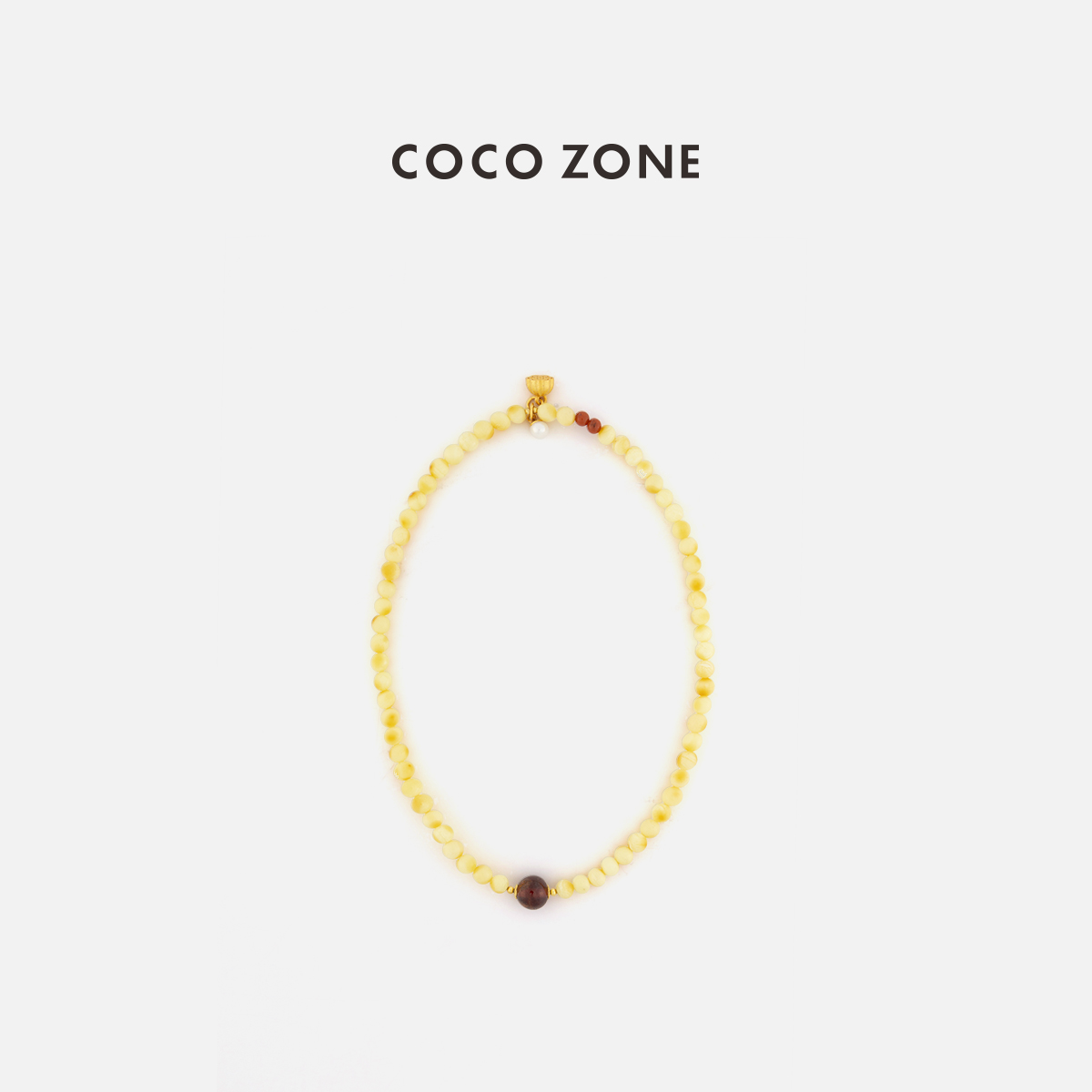 非金属手链 COCO ZONE 时尚简约新中式莲蓬设计感手链CC2D3048