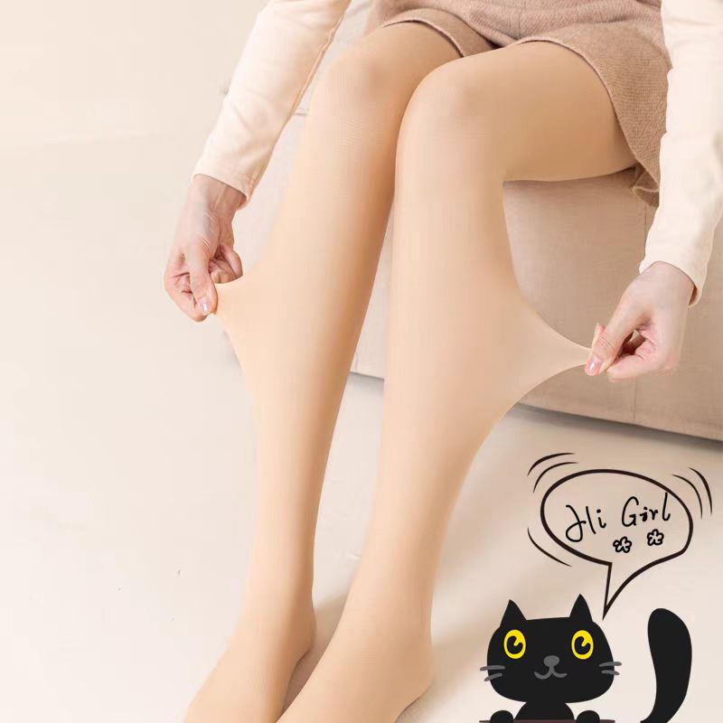 梵梵‘优选’【夏日甜妹】猫爪裸感任意剪防脱散女士显瘦打底裤薄款