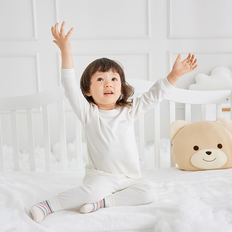 【德绒】拉比四季儿童长袖秋衣秋裤套装宝宝日常居家外出休闲打底