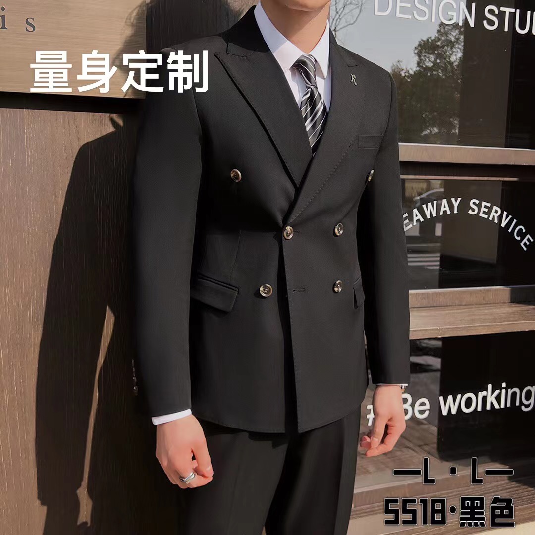 量身定制西服套装修身婚礼结婚礼服工作商务休闲西服套装