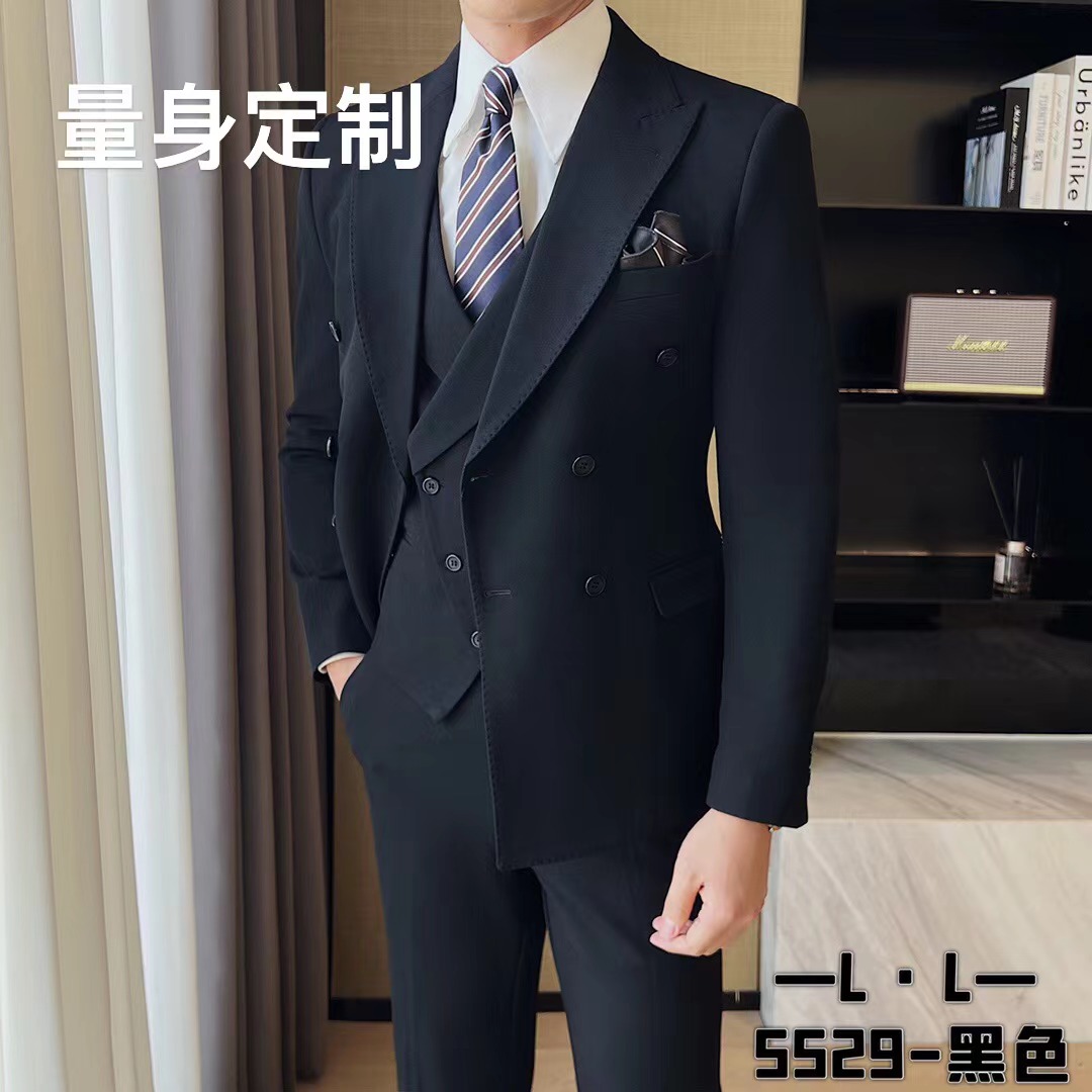 量身定制西服套装修身婚礼结婚礼服工作商务休闲西服套装