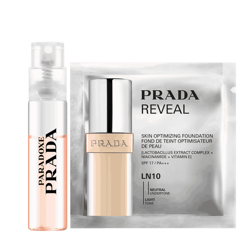 Prada普拉达体验装（我本莫测1.2ml*1+粉底液LN10 1ml*1）