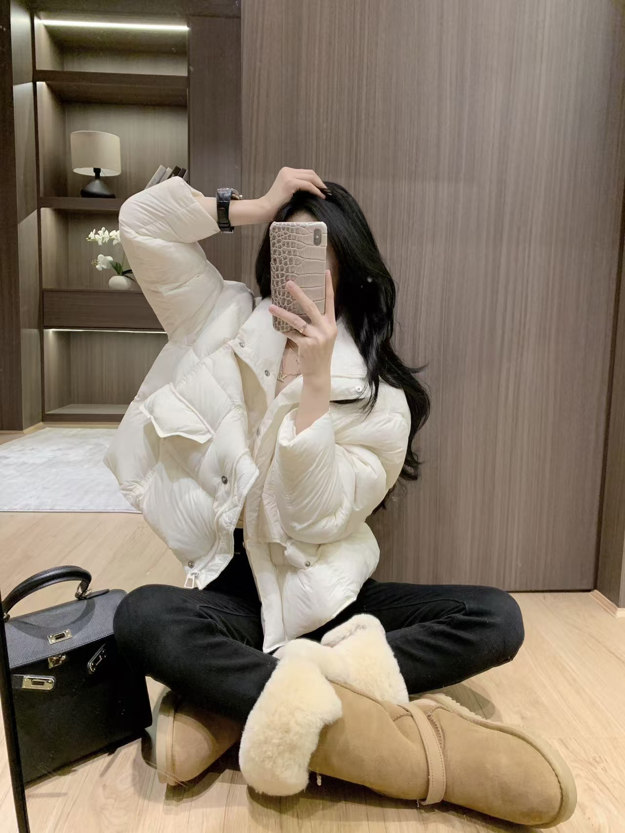 WTT- MH06泡芙鹅绒短上衣外套羽绒服