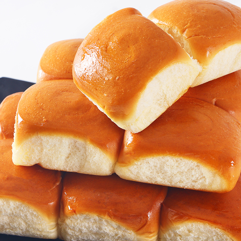 【12.9=4包24个传统老面包】奶香味老式手撕面包营养早餐面包零食