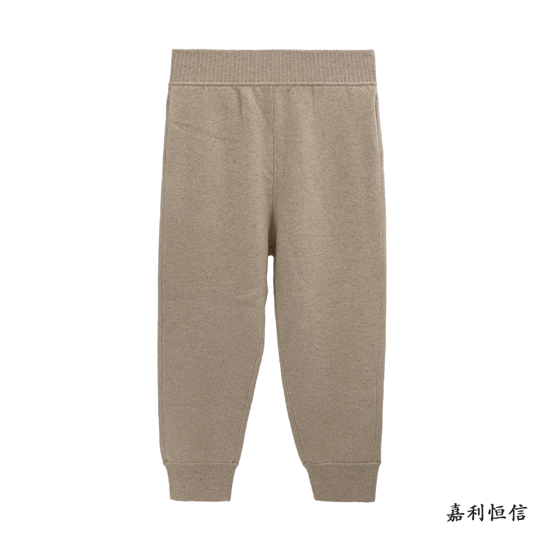 【匠心工艺】时尚百搭双提纯山羊绒休闲裤