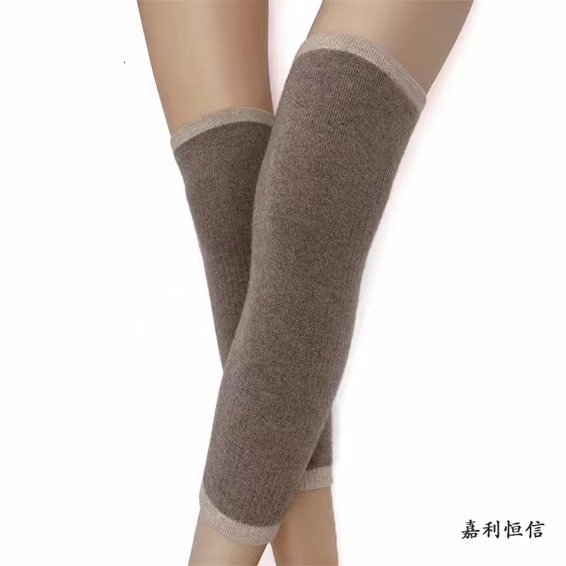 【匠心工艺】保暖实用纯山羊绒饰边护膝（易耗品不支持清洗修补）