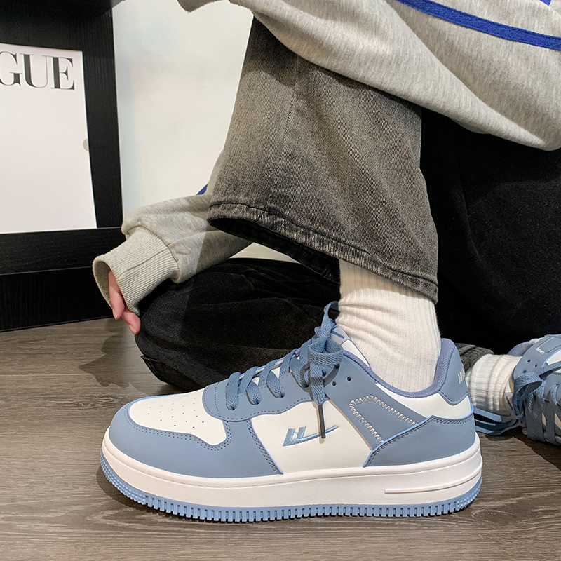 回力男鞋小白鞋新款爆款ins潮男百搭学生高颜值帅气厚底网红板鞋商品图