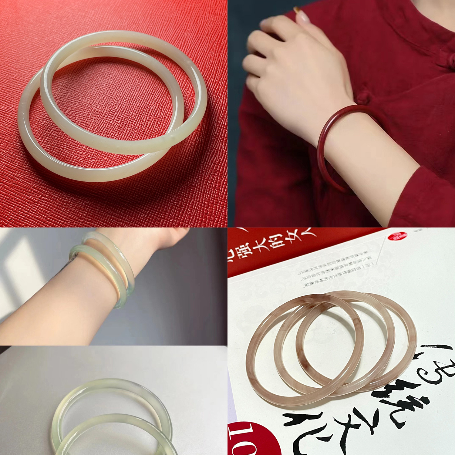 仿玉玻璃赠品（一对）