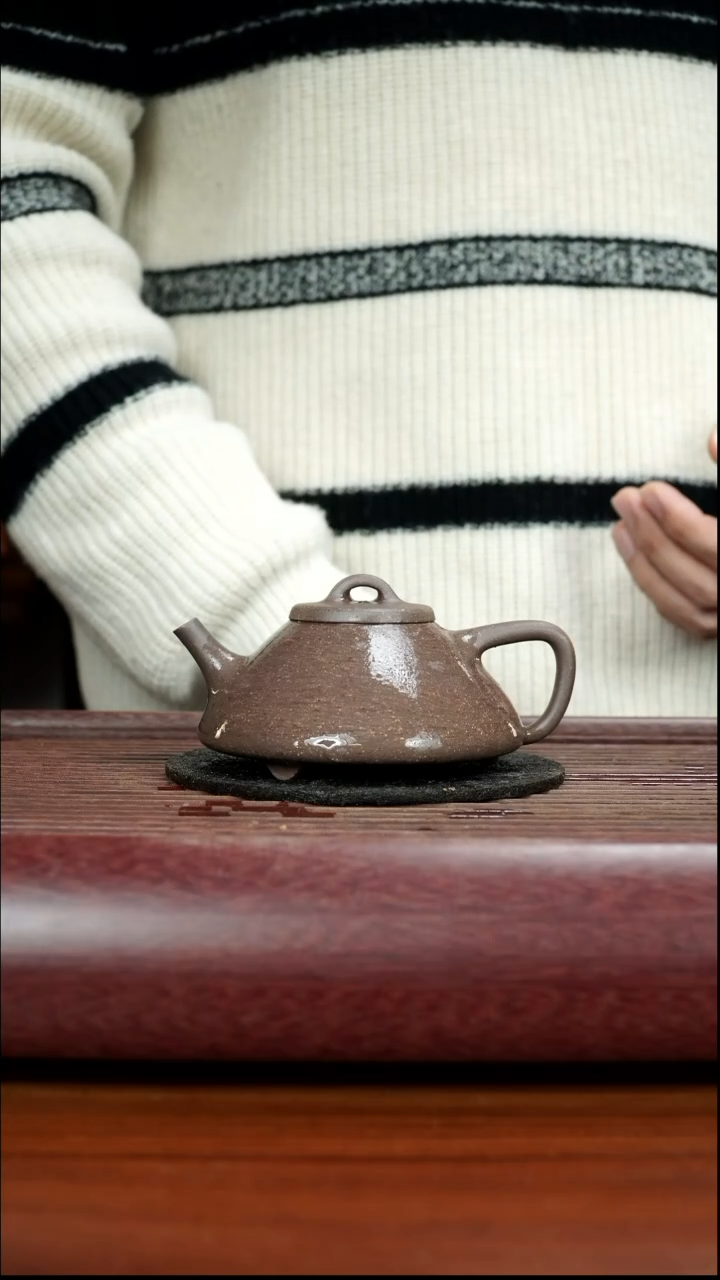 【闪购商品】紫砂茶壶天青泥150毫升