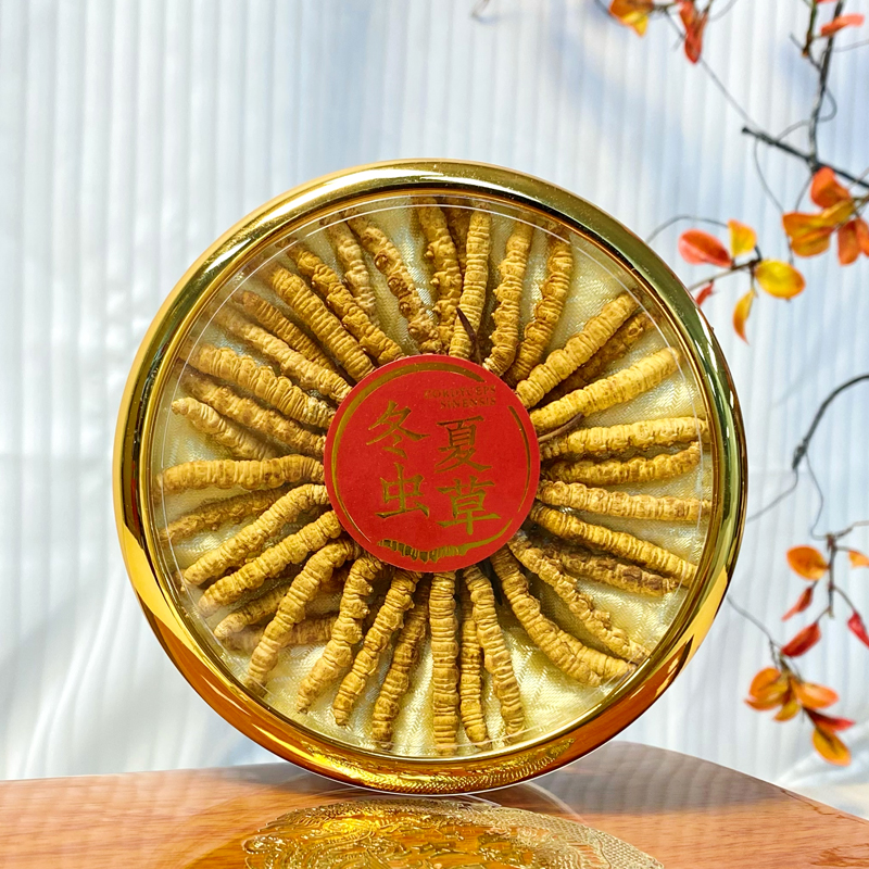 【 虫草弟0771】2025新冬虫夏草40根 礼盒装 正品虫草送礼自用