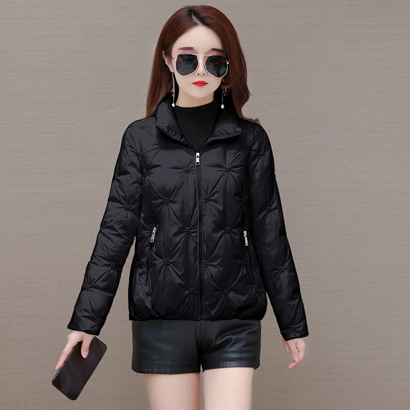 波司登高端短款羽绒羽绒服冬装2022年新款女时尚设计感轻薄保暖菱