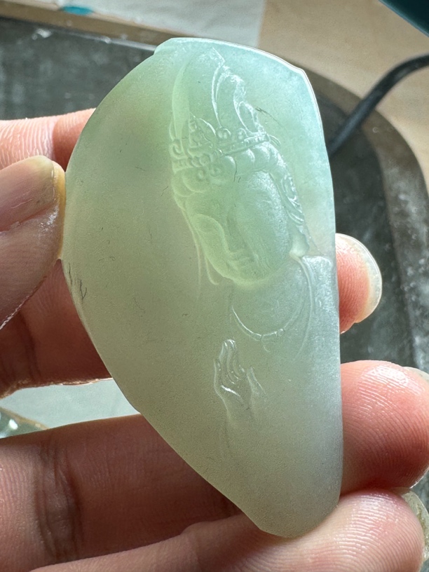 翡翠观音私人订制