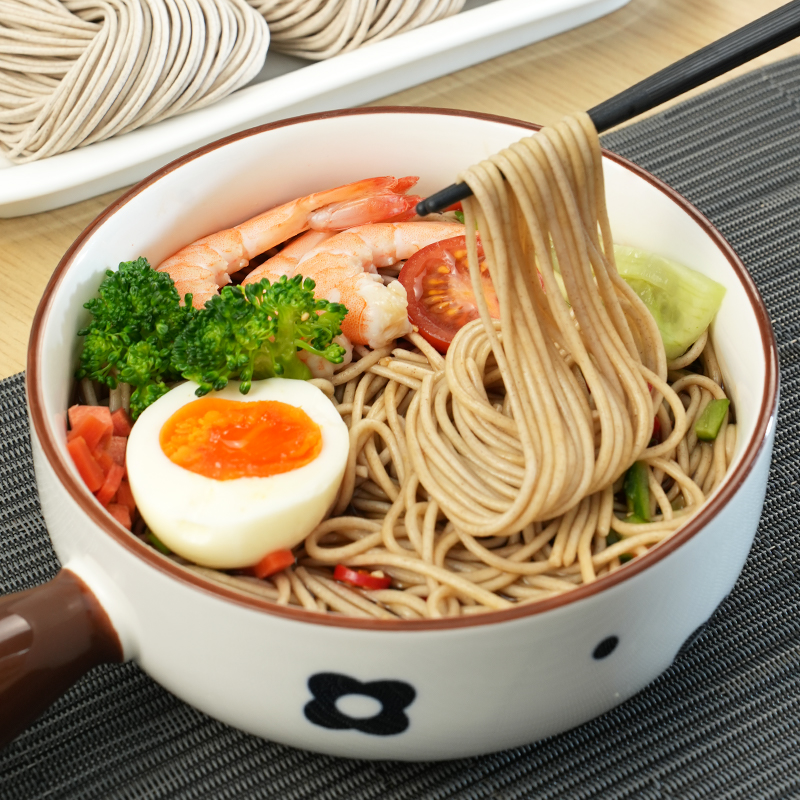 荞麦面120g非油炸主食粗粮面条