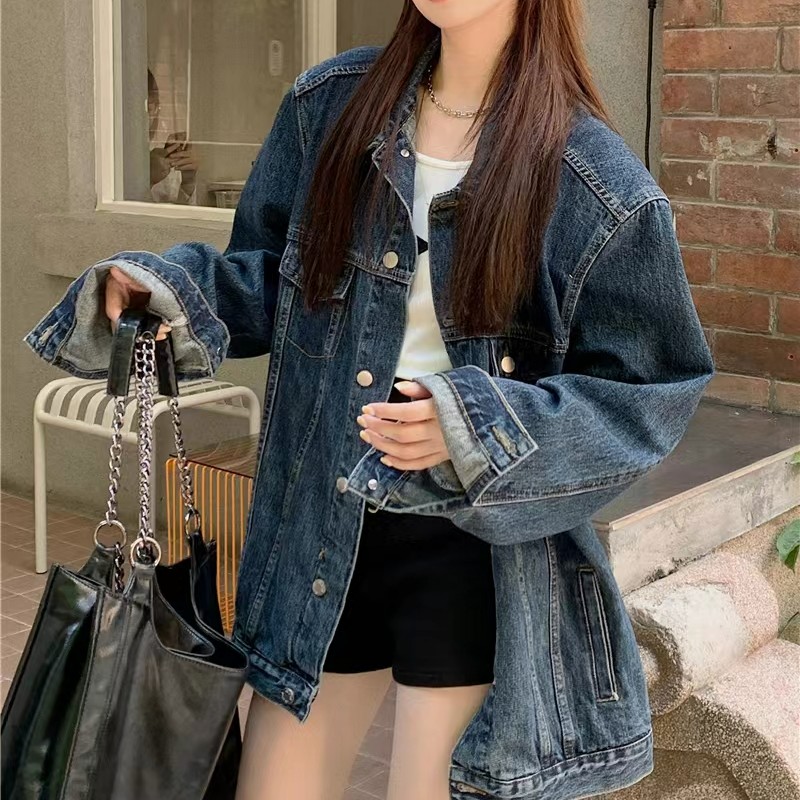 8号高品捡漏<孤品><直播打包全程监控>婷婷牛仔韩版港风潮流宽松