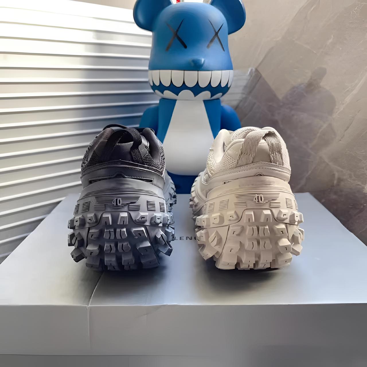 大板型轮胎鞋男女同款榴莲底老爹鞋时尚厚底增高舒适软底休闲潮鞋