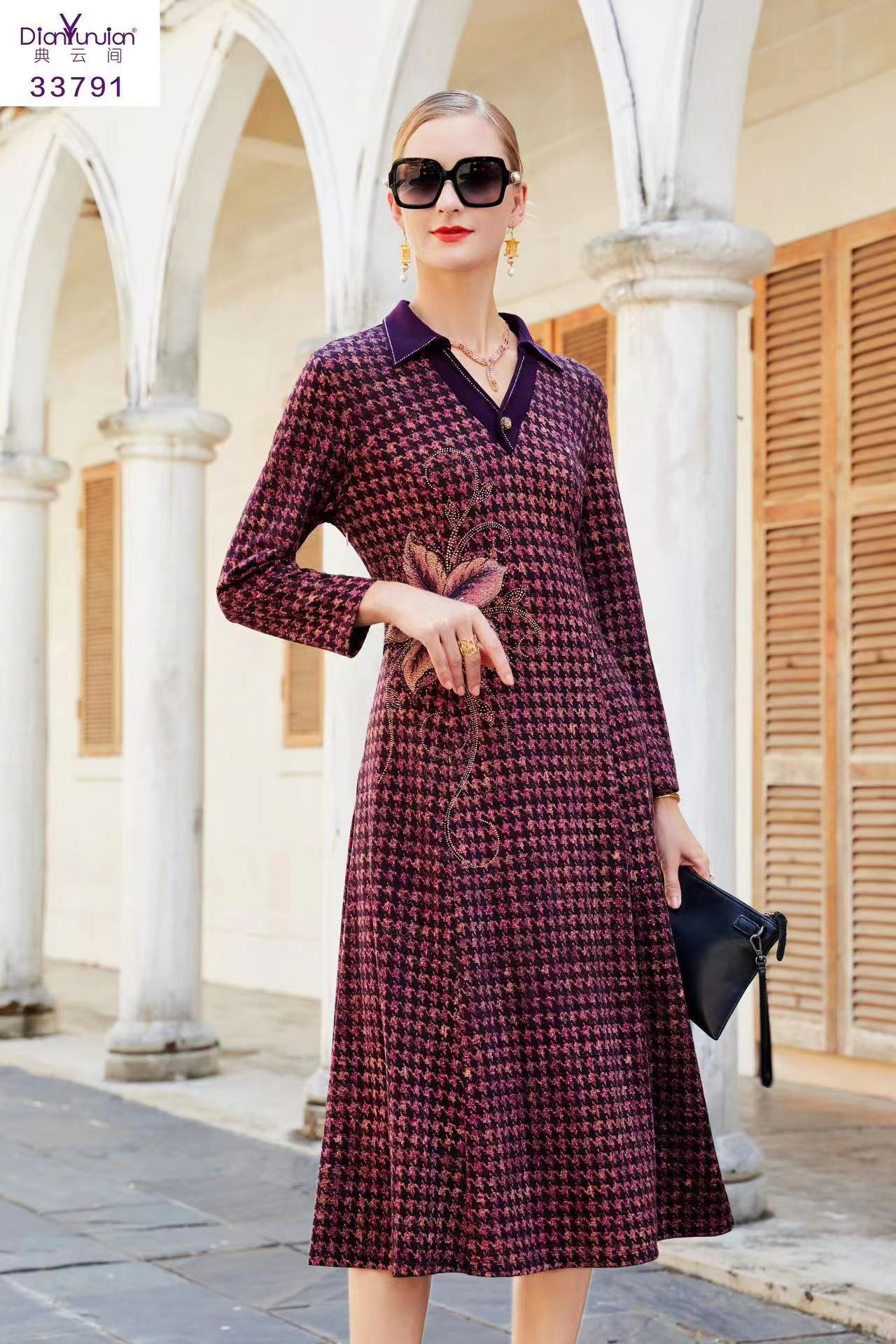 宽松连衣裙显瘦大码