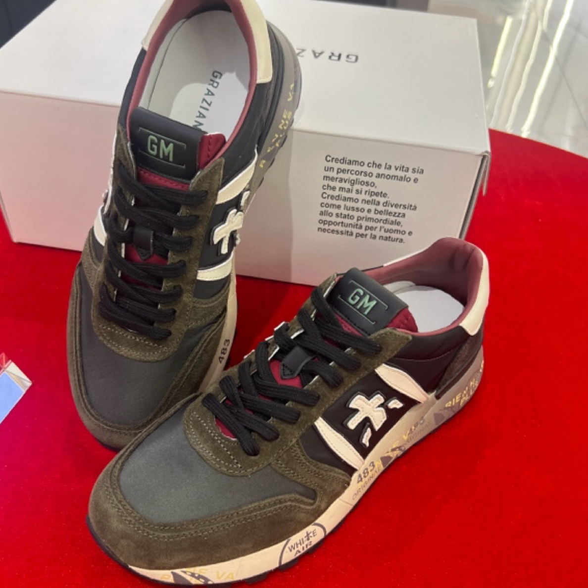 欧货高档普瑞米亚达GM进口木字鞋2025冬季男款复古轻奢百搭鞋子