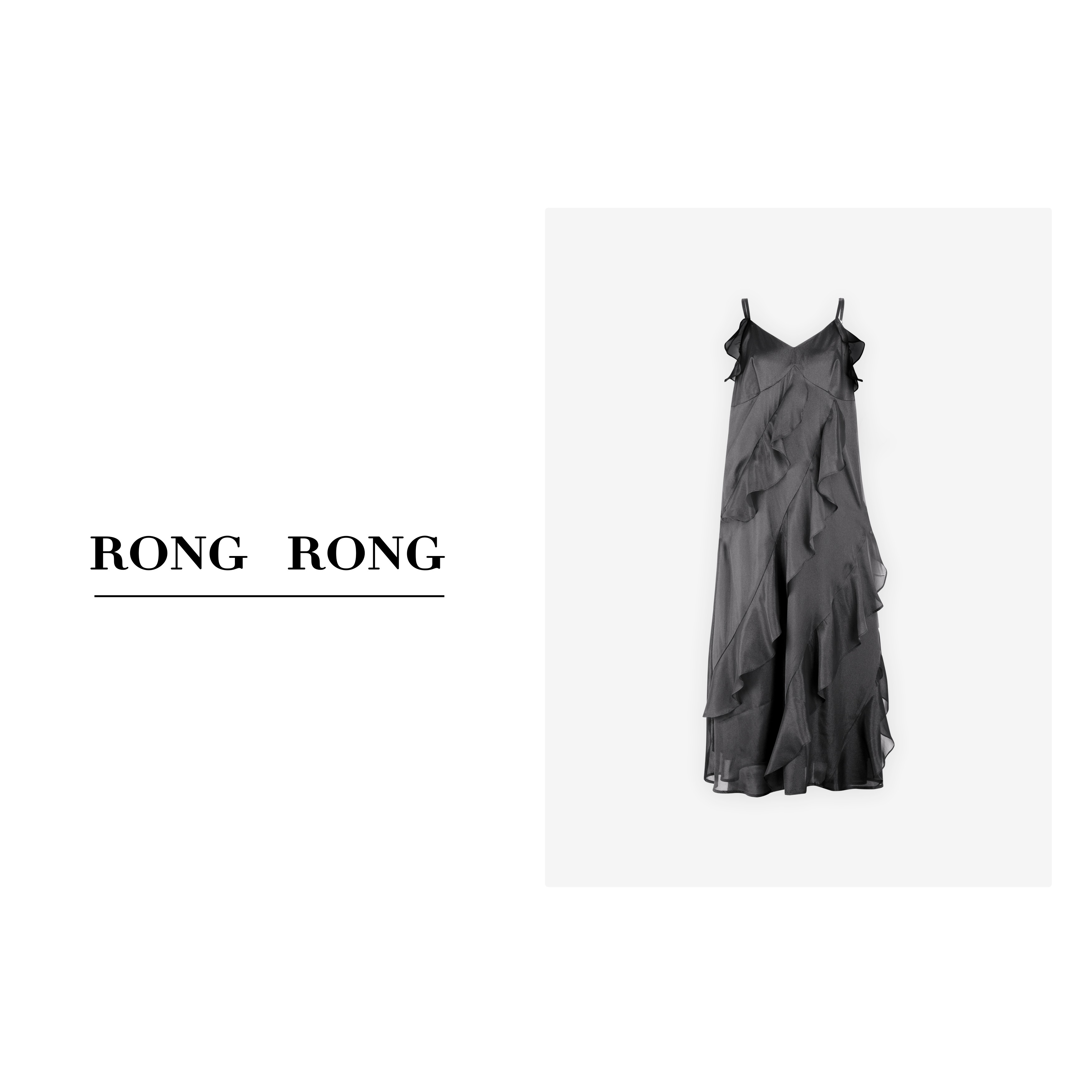 LI【巴黎千金】RONGRONG溶溶 吊带连衣裙R73962-4.21 LRA女装时尚