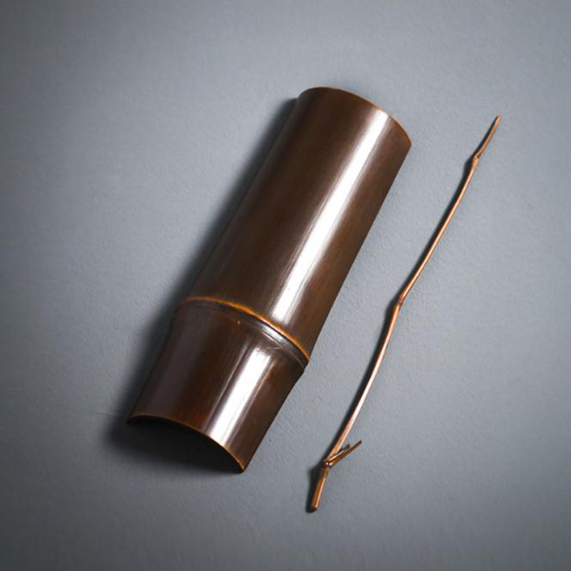 竹茶则茶针手工茶荷功夫茶具配件茶道六君子茶荷茶匙茶勺茶铲套装